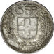 Switzerland, Silver 5 Francs, Extremely Fine_rev