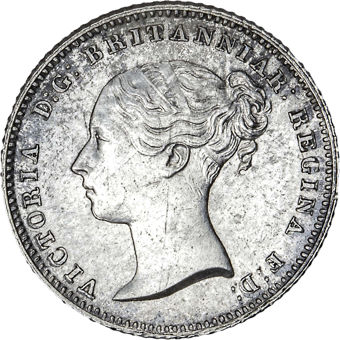 Victoria, Groat, 1838, Almost Uncirculated_obv
