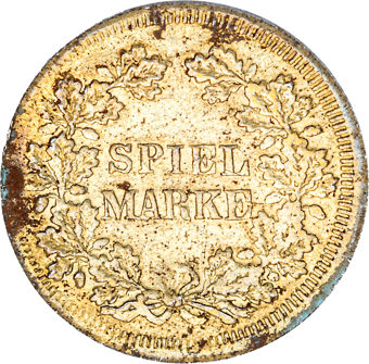 Set of 9 German Spiel Markes with rust_rev