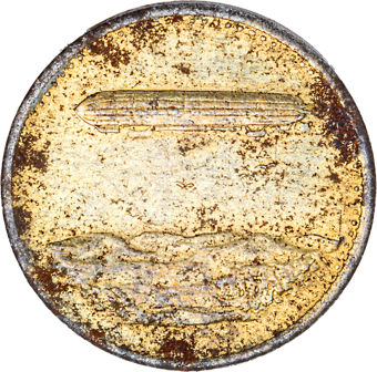 Set of 9 German Spiel Markes with rust_obv