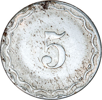 Set of 9 German Spiel Markes with rust_rev_5