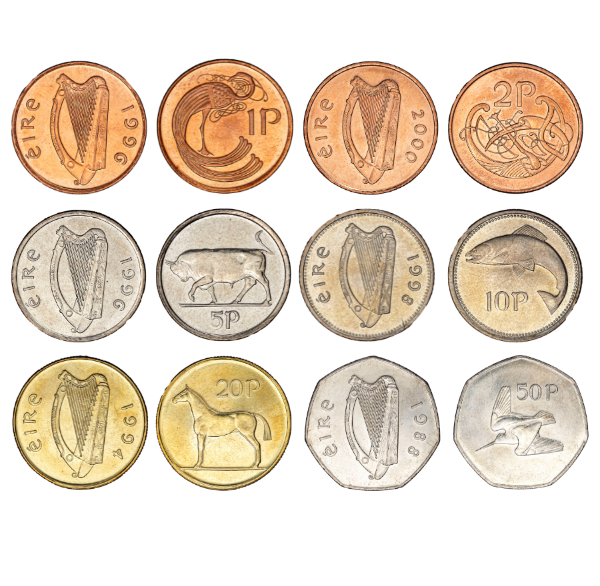 IRELAND 7-coin DECIMAL BU SET_main
