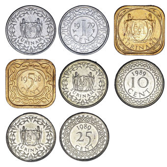 Surinam 4 coin set_main