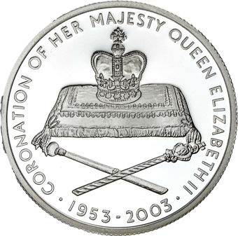 Zambia 4000 Kwacha 2003 Coronation Anniversary_rev