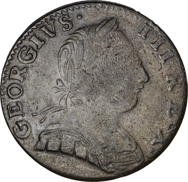 George III Counterfeit Halfpenny Fine_obv