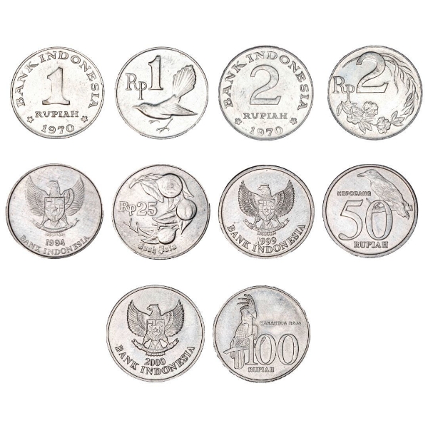 Indonesia 5 Coin Set, BU_main