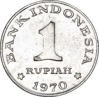 Indonesia 5 Coin Set, BU_obv