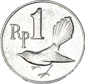 Indonesia 5 Coin Set, BU_rev