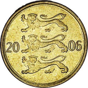 Estonia 6-coin Set, BU_obv