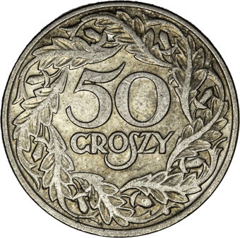 Polish Inter-War 4-Coin Set, Extremely Fine_rev_50