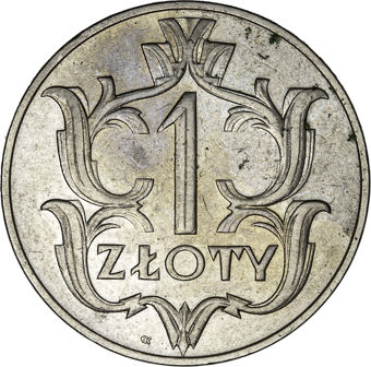 Polish Inter-War 4-Coin Set, Extremely Fine_rev_1zloty