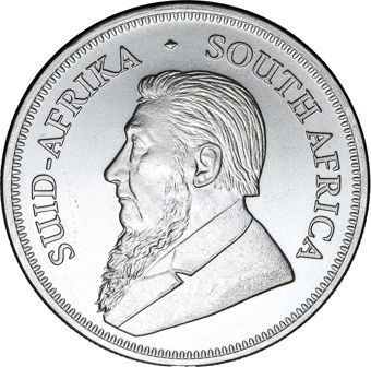 South Africa Silver Krugerrand 2024 BU_obv