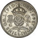 George VI Florin 1949 Choice Uncirculated_rev