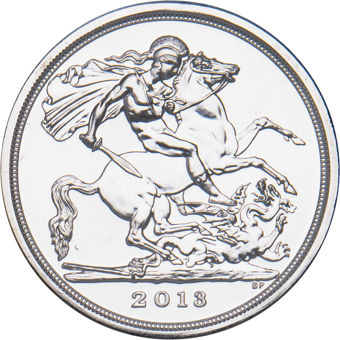 Elizabeth II, £20 Fine Silver, 2013 - A Timeless First_rev