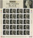 Penny Black Used 2-3 Margins + Souvenir Sheet & FDC_black sheet