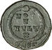 Jovian Bronze Follis Very Fine - Good Very Fine_rev