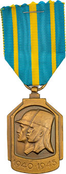 Belgian African War Medal 1940-1945_main
