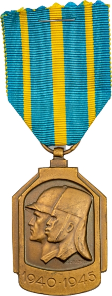 Belgian African War Medal 1940-1945_main