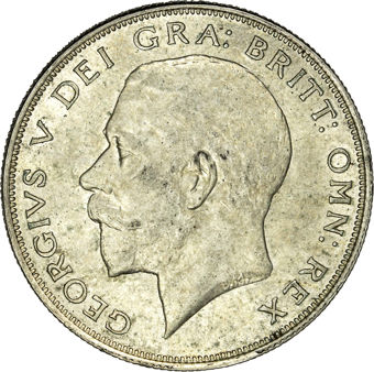 George V Halfcrown 1923 Extremely Fine_obv