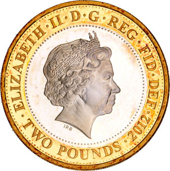 £2 2012, London to Rio Olympic Handover. Silver Proof in capsule_obv