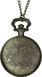 Antique Finish Horse Pocket Watch_rev