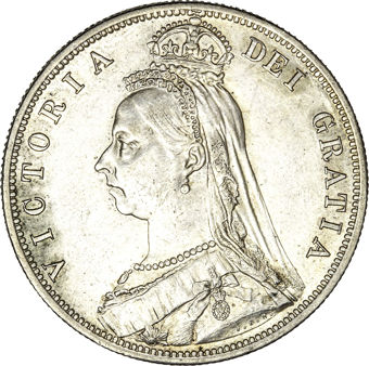 1887 Halfcrown Uncirculated_obv