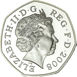 2008 50 Pence Last Seated Britannia_obv