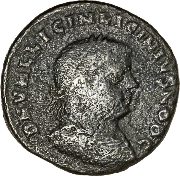 Licinius 308-324 AD, Bronze Nummus Jupiter Reverse_obv
