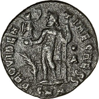 Licinius 308-324 AD, Bronze Nummus Jupiter Reverse_rev