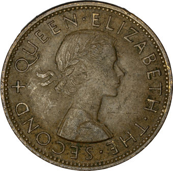 Three New Zealand Elizabeth II Pennies_obv