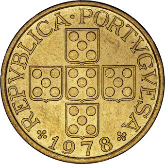 Set of 6 pre-Euro Portuguese Coins_50_rev
