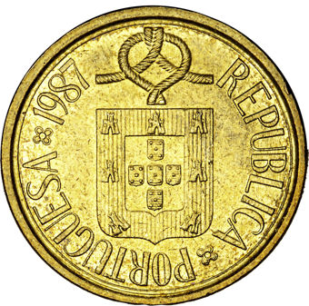 Set of 6 pre-Euro Portuguese Coins_5_rev