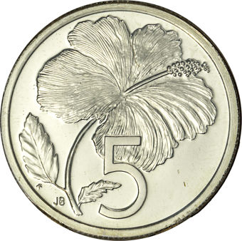 Cook Islands 1979 7-Coin Partial Proof Set_5_rev