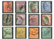 Edward VII Stamps Coll of 12_main