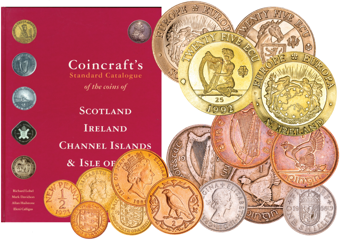 Coins of Scotland, Ireland & Islands plus 8 coin pack