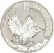 Australia, Charles III, 1 Dollar 2024, Kookaburra 1 Ounce .999 Silver_rev