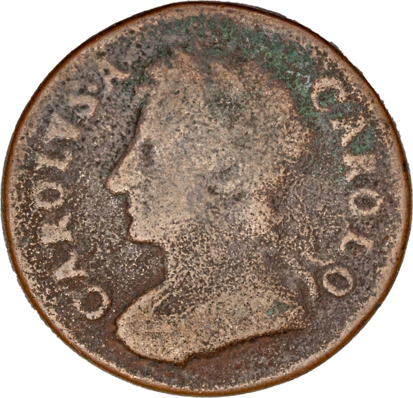 Charles II Farthing Very Good_obv