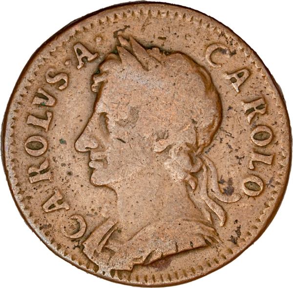 Charles II Farthing Fine_obv