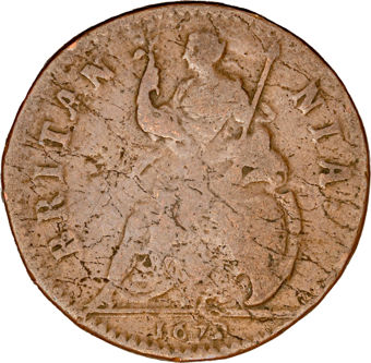 Charles II Farthing Fine_rev