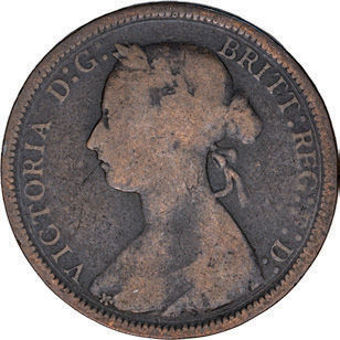 Victoria Bun Head Penny, Halfpenny & Farthing Set_obv_2