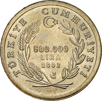 TURKEY MILLIONS OF LIRA SET OF 3_500,000_lira_obv