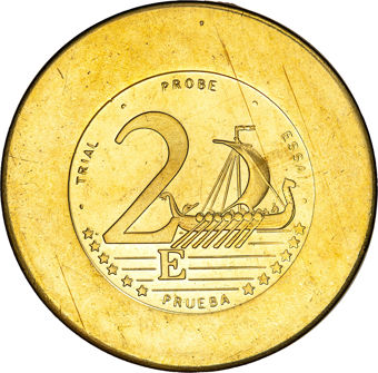 Rare Swedish Uniface Euro Patterns_2_euro_rev