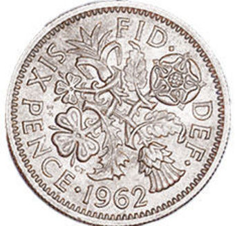 Elizabeth II 6d 1962 Unc_rev