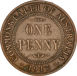 Australia, George V Calcutta Mint Penny_rev