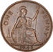 George VI Penny 1945 Extremely Fine_rev