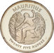 Mauritius, 25 Rupees, 1977, Silver Jubilee, Silver Proof, KM.43a_rev