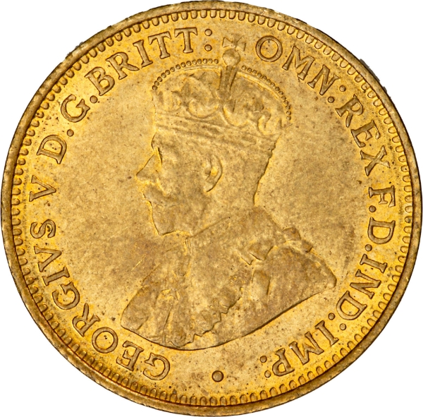 British West Africa Threepence 1936_obv