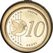 French Polynesia Uniface Euro Pattern Collection_10c_rev