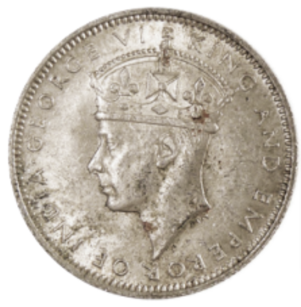 Malaya 20c 1939 Very Fine_obv