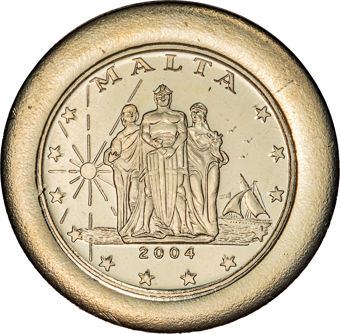 Malta Pattern Euro Collection_1euro_rev
